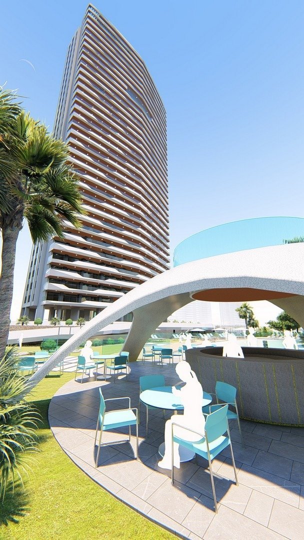 Apartment à Benidorm, Alicante, Espagne 2 chambres, 80 m2 No. 117710