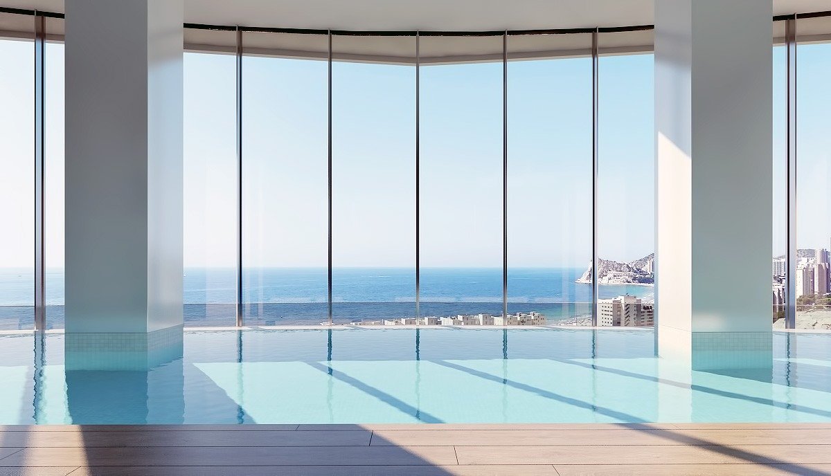 Apartment à Benidorm, Alicante, Espagne 2 chambres, 80 m2 No. 117710