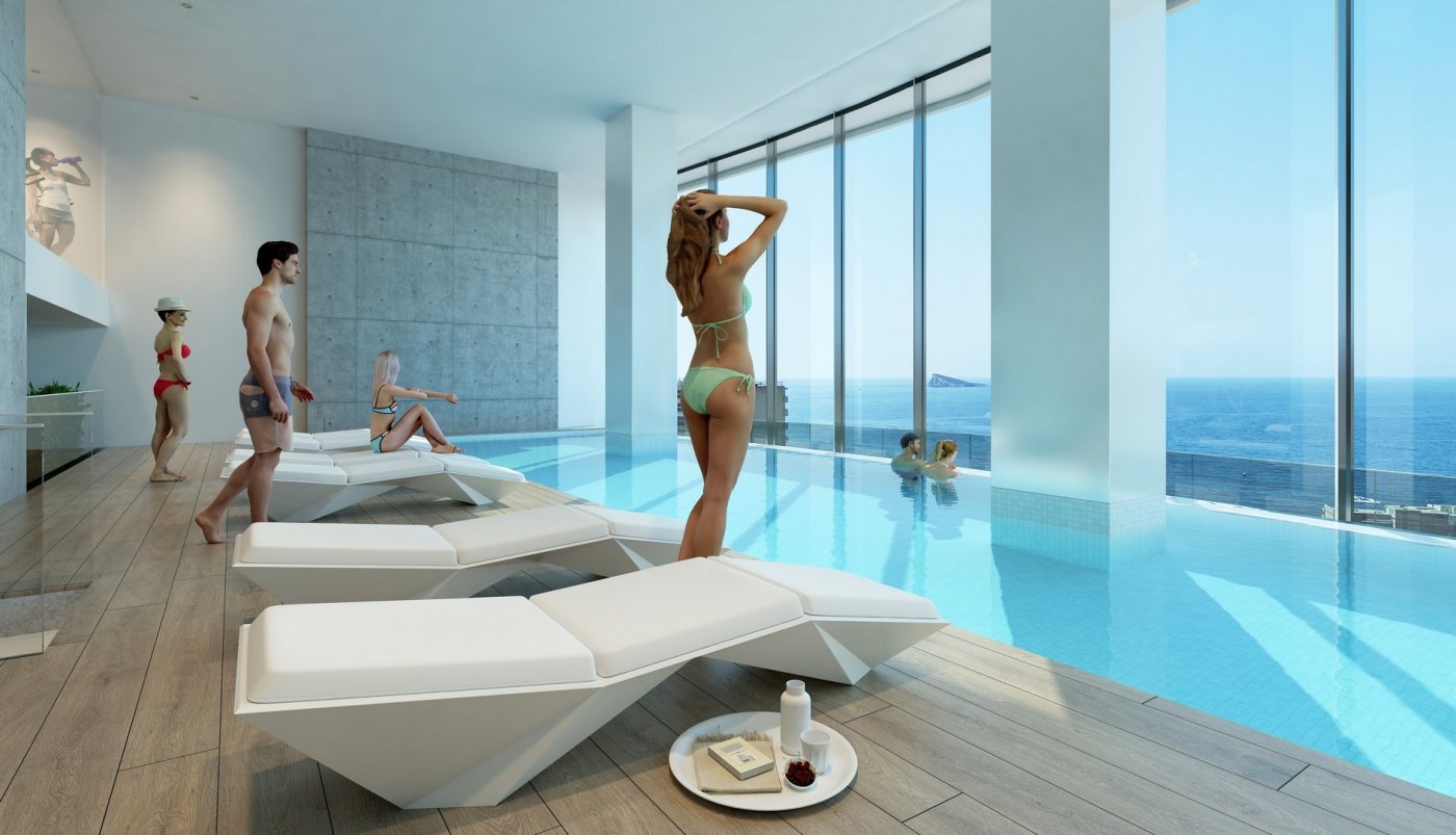 Apartment à Benidorm, Alicante, Espagne 2 chambres, 80 m2 No. 117710