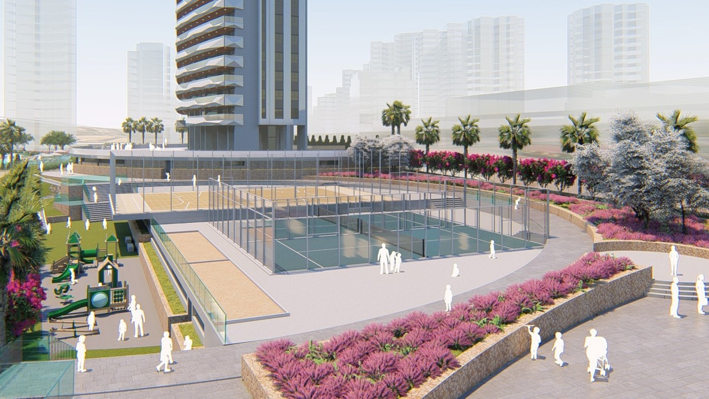 Apartment à Benidorm, Alicante, Espagne 2 chambres, 80 m2 No. 117710