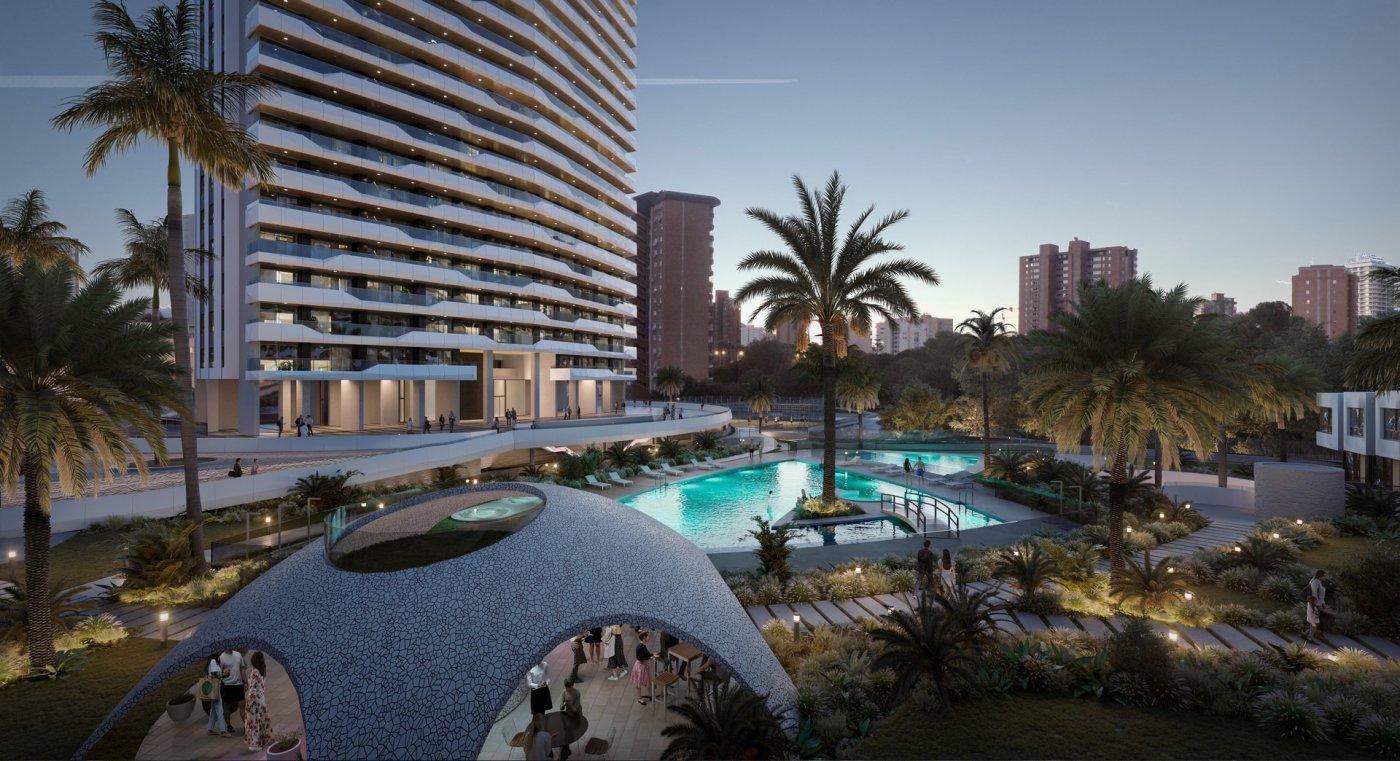 Apartment à Benidorm, Alicante, Espagne 2 chambres, 80 m2 No. 117710