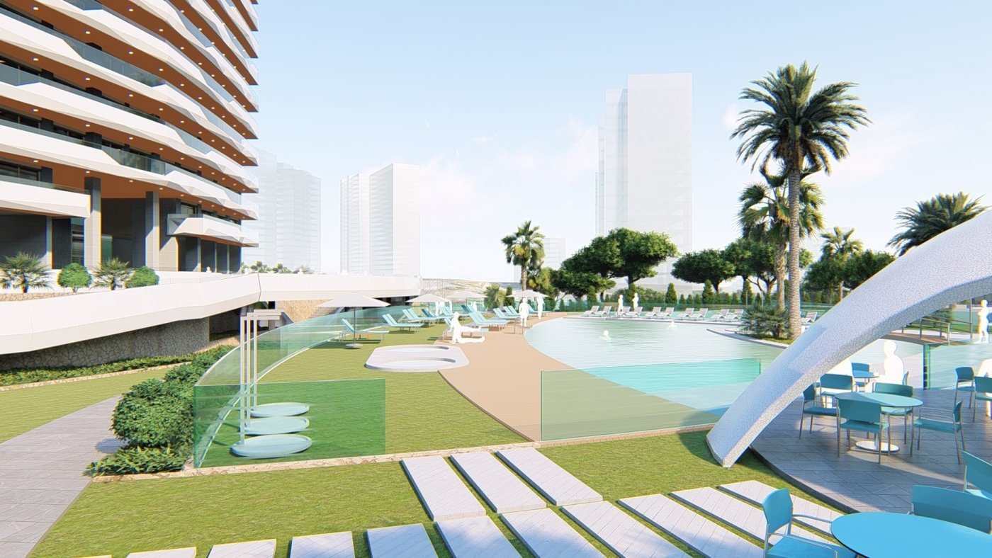 Apartment à Benidorm, Alicante, Espagne 2 chambres, 80 m2 No. 117710