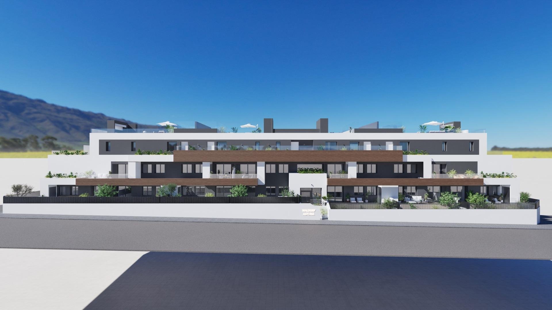 Penthouse in Benijofar, Alicante, Spain 2 bedrooms, 75 sq.m. No. 94747