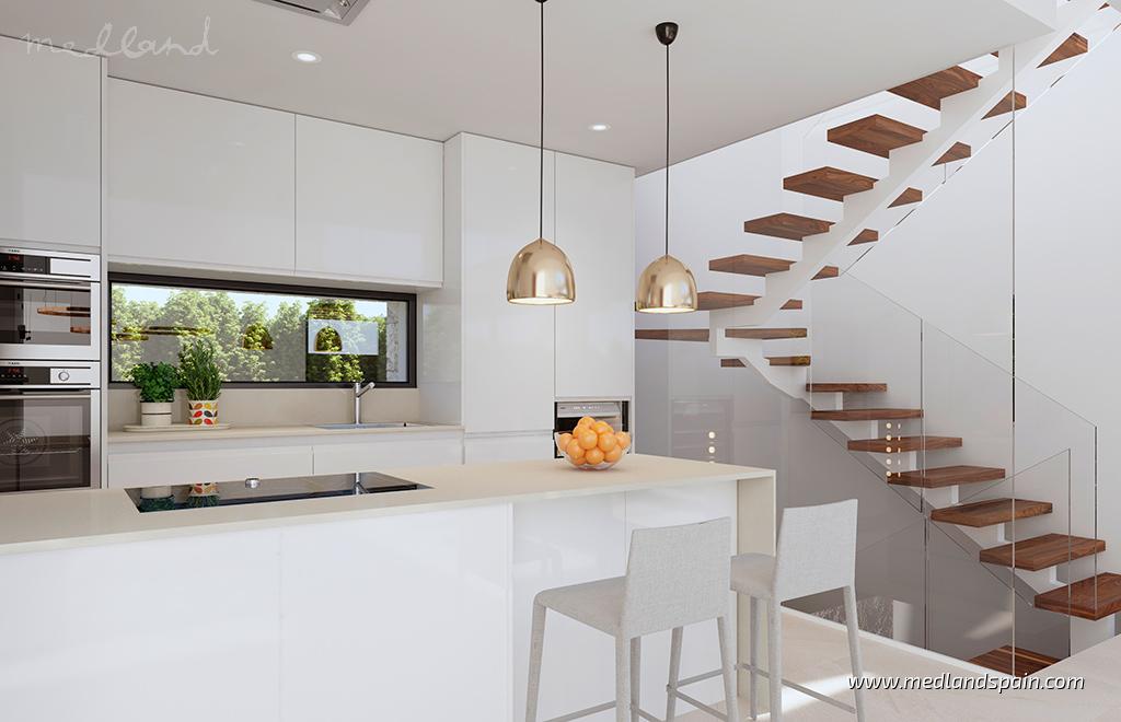 Huvila Finestrat, Alicante, Espanja 3 makuuhuonetta, 154 m2 No. 46861