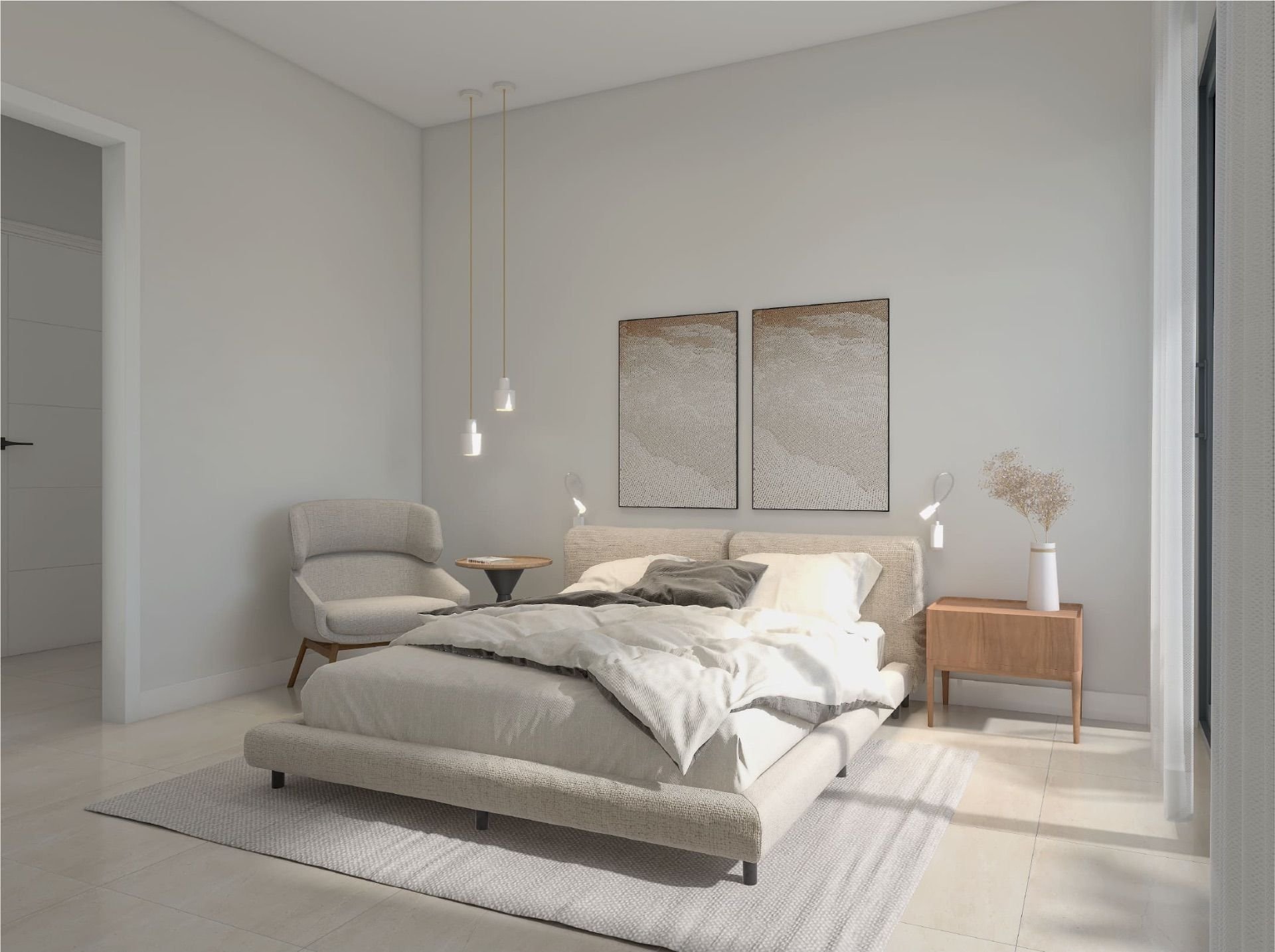 Квартира в Торревьеха, Аликанте, Испания 2 спальни, 80м2 №95438