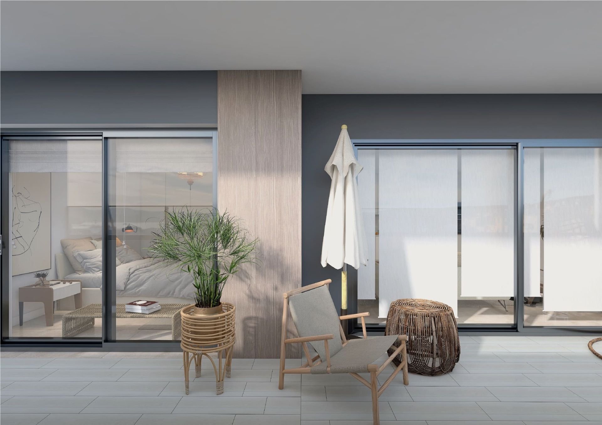 Квартира в Торревьеха, Аликанте, Испания 2 спальни, 80м2 №95438