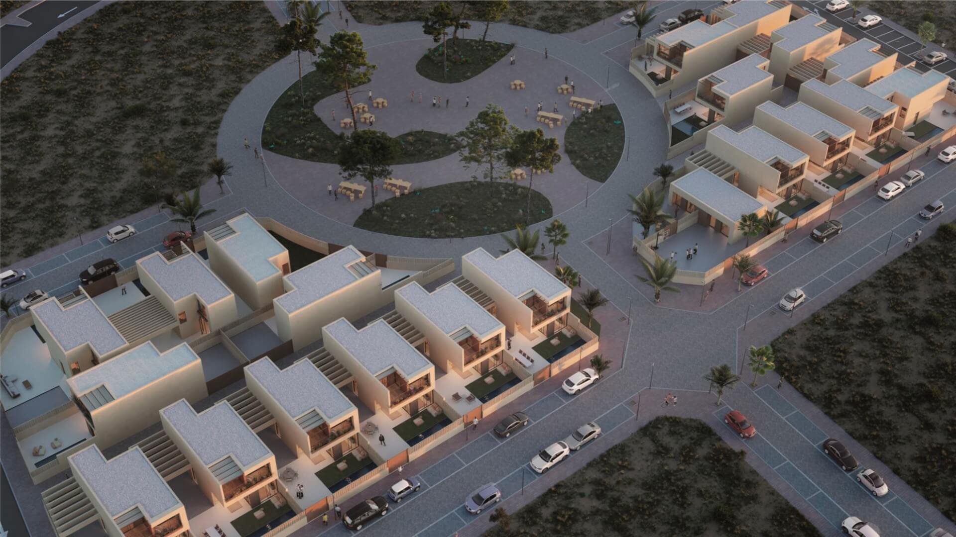 Villa i La Pinada Nature Resort, Murcia, Spanien 3 sovrum, 122.7 kvm. Nr. 88910