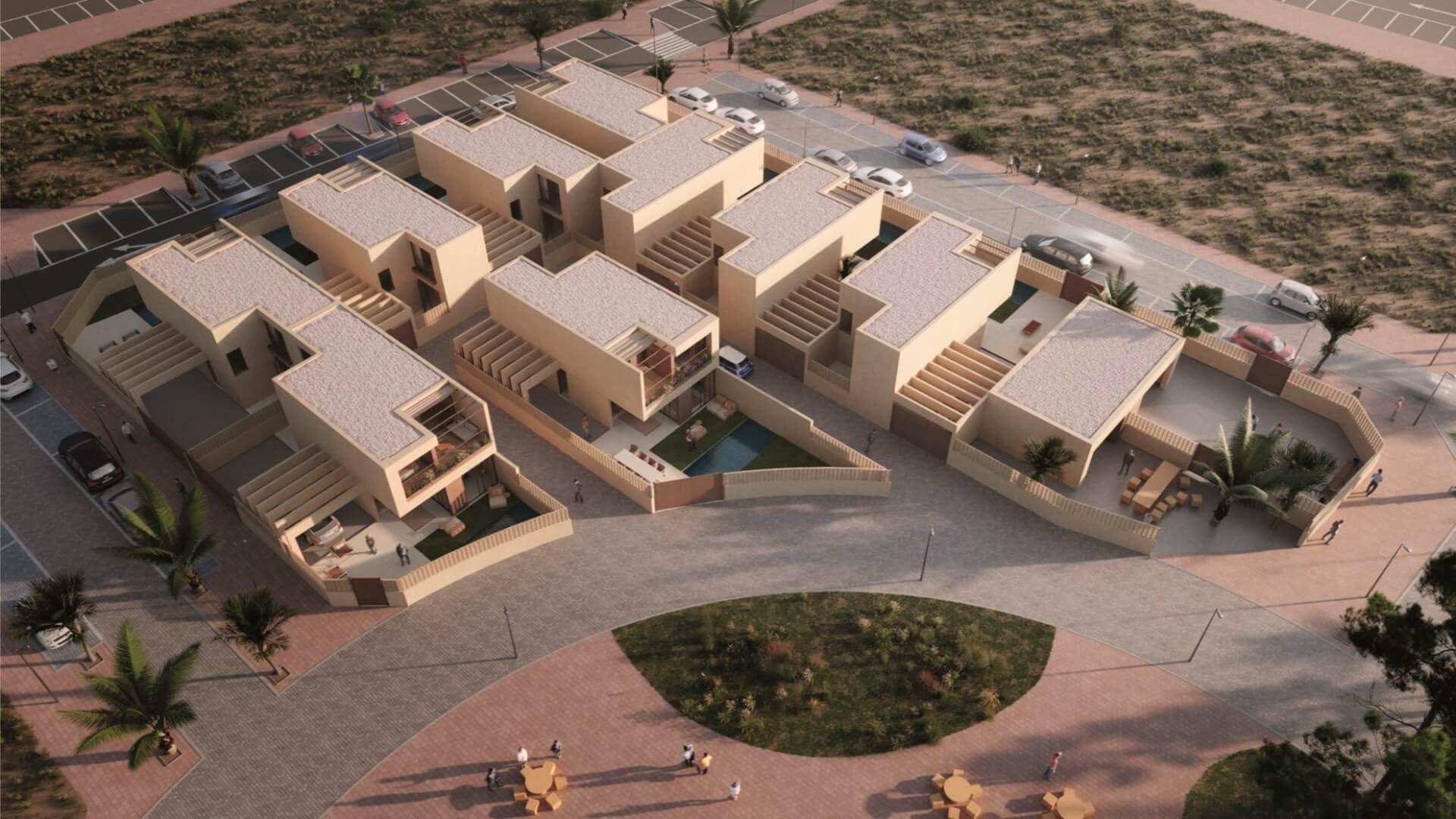 Villa i La Pinada Nature Resort, Murcia, Spanien 3 sovrum, 122.7 kvm. Nr. 88910