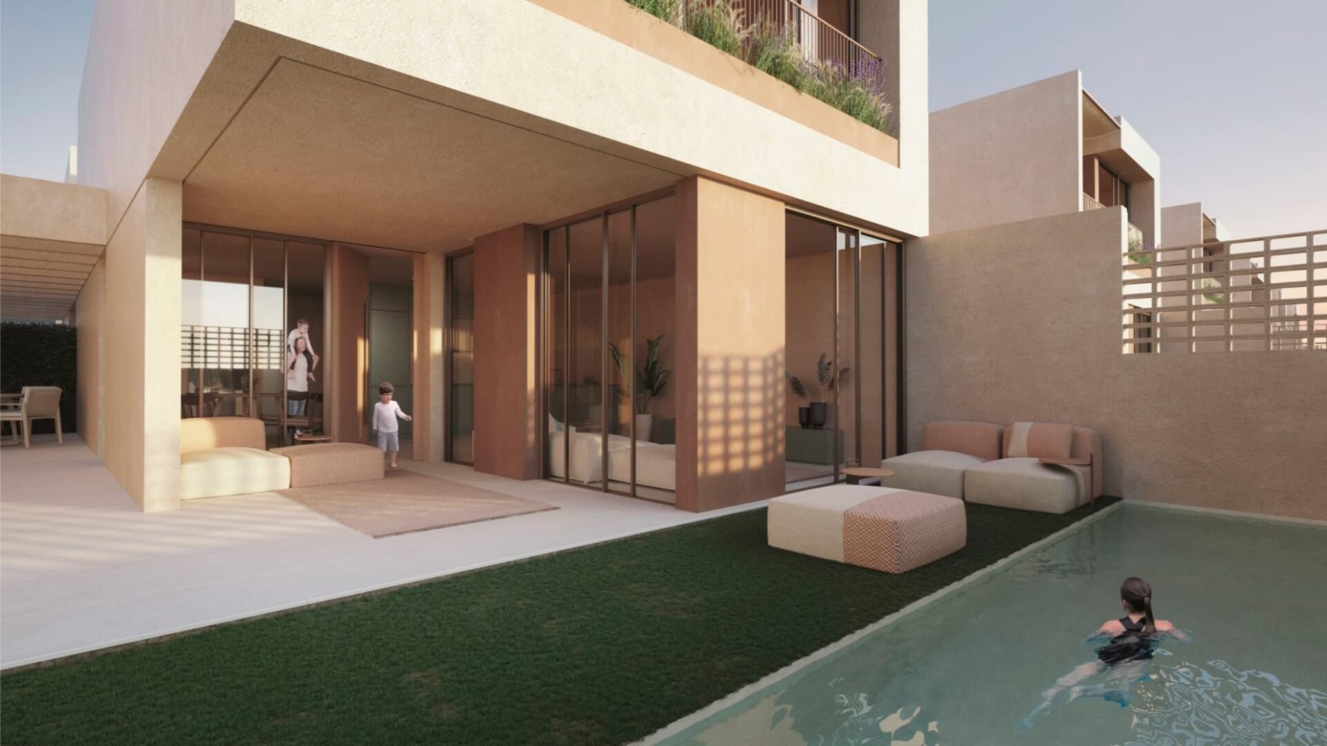 Villa i La Pinada Nature Resort, Murcia, Spanien 3 sovrum, 122.7 kvm. Nr. 88910