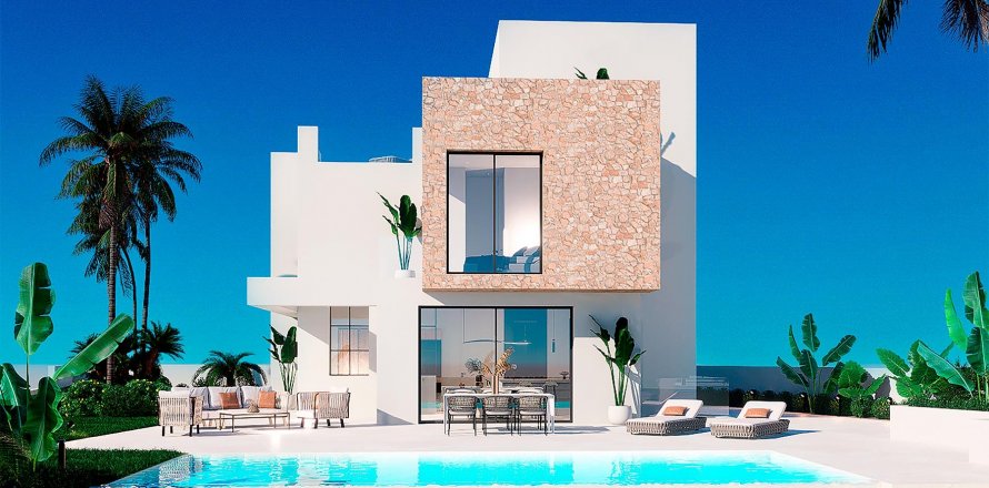 Villa Finestrat, Alicante, Spagna 3 camere da letto, 155 mq. N° 112148