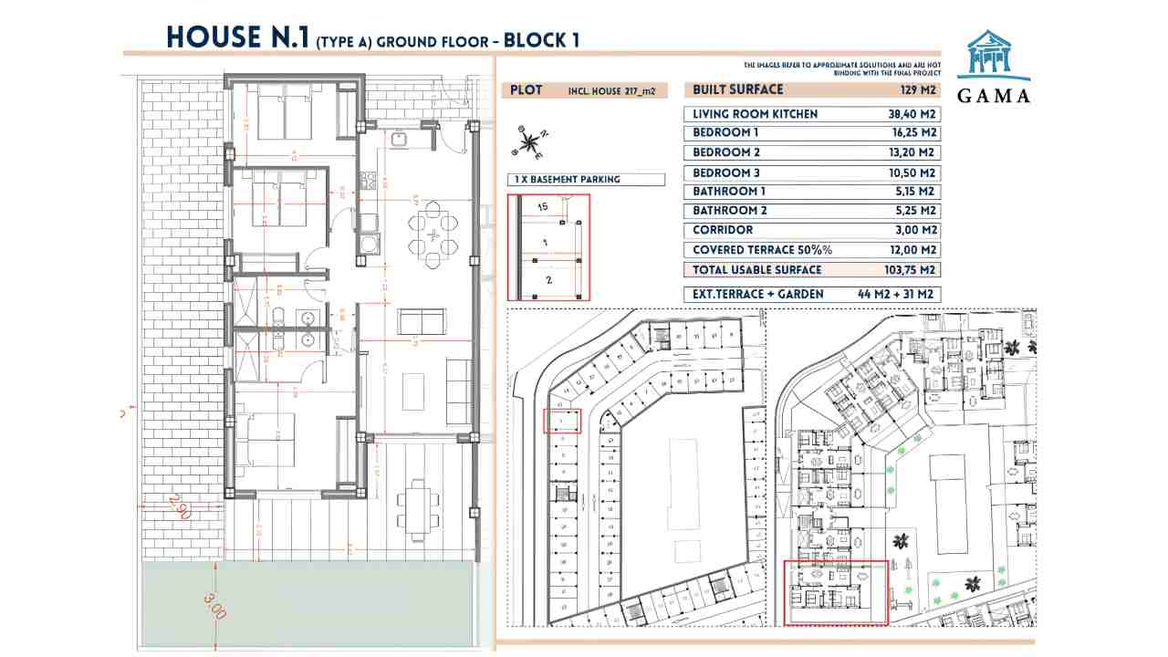 Apartment in Residential Velapi II, San Javier, Murcia, Spa, 3 bedrooms, 129 sq.m. No. 89824
