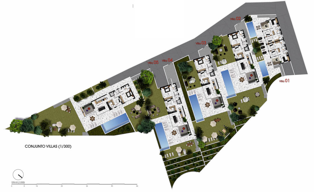 Huvila Finestrat, Alicante, Espanja 4 makuuhuonetta, 322 m2 No. 91846