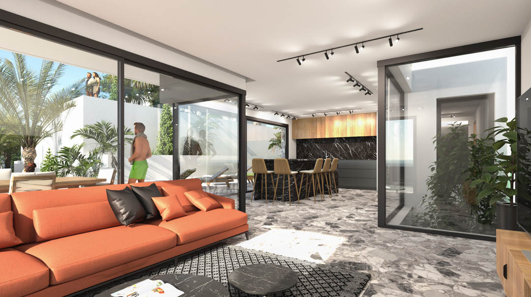Huvila Finestrat, Alicante, Espanja 4 makuuhuonetta, 322 m2 No. 91846