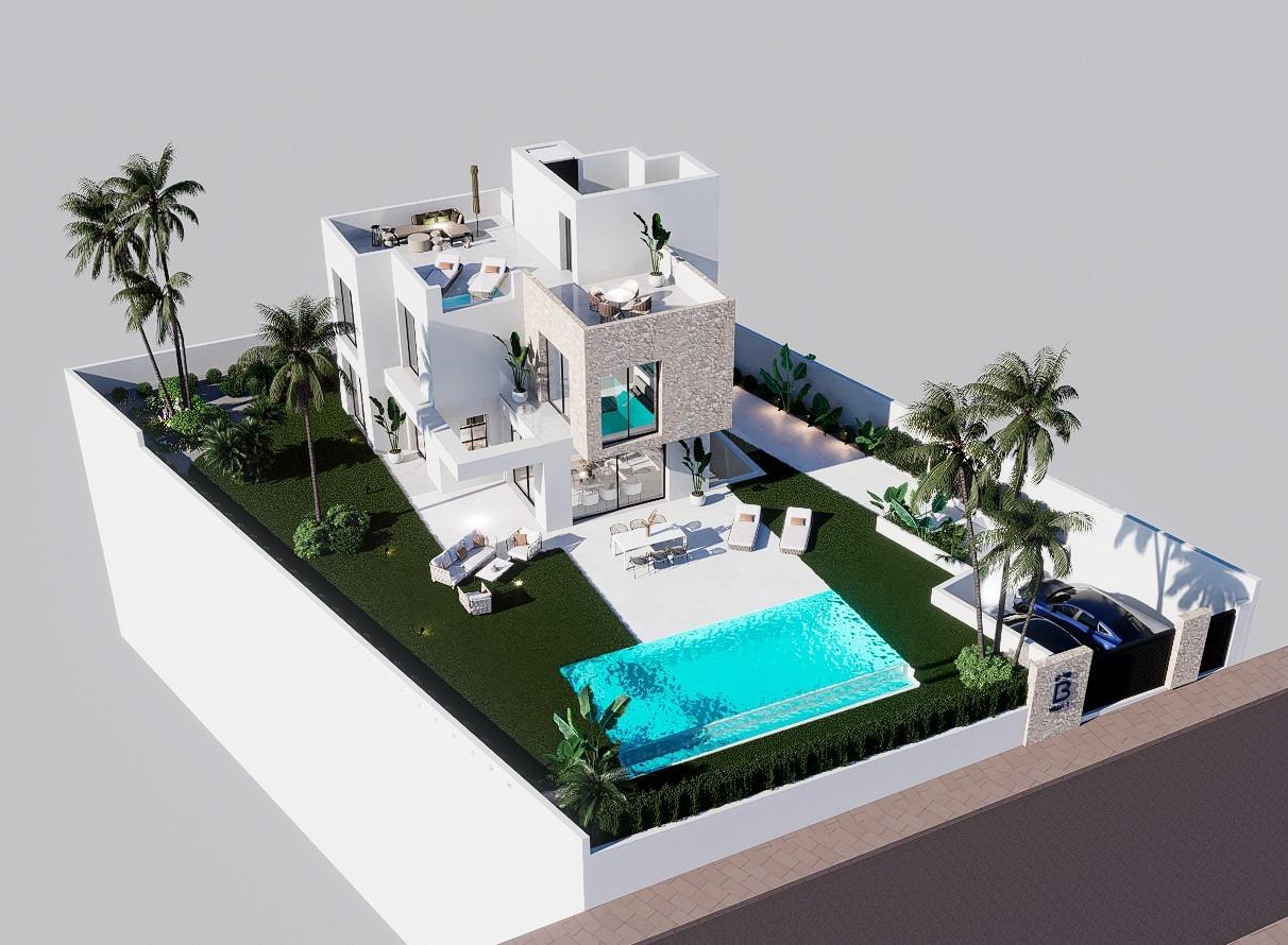 Villa à Finestrat, Alicante, Espagne 3 chambres, 155 m2 No. 98348