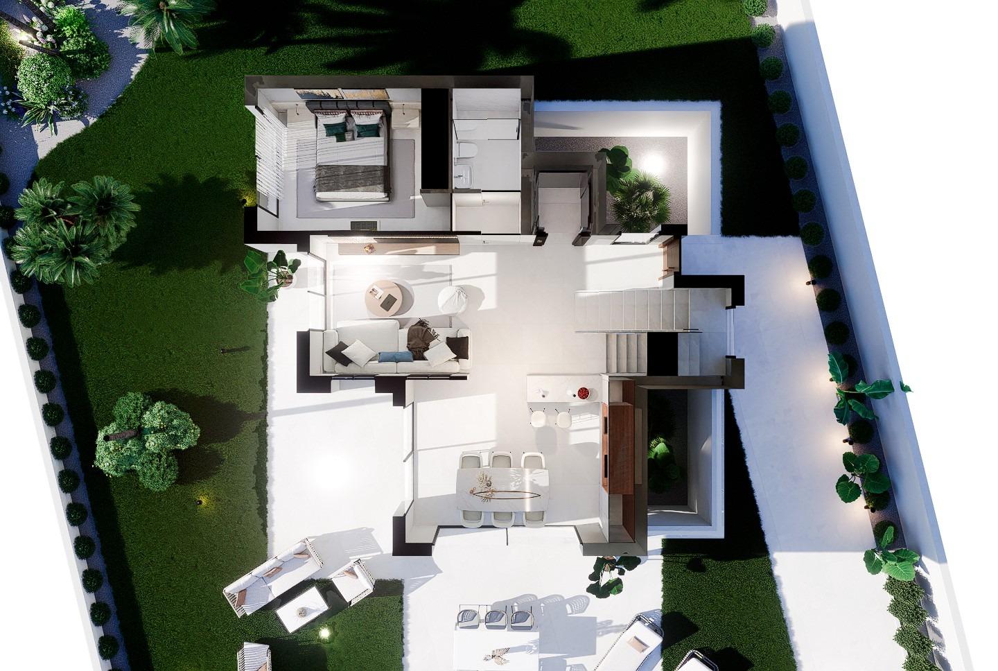 Villa à Finestrat, Alicante, Espagne 3 chambres, 155 m2 No. 98348