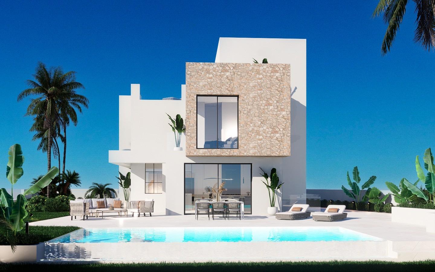 Villa à Finestrat, Alicante, Espagne 3 chambres, 155 m2 No. 98348