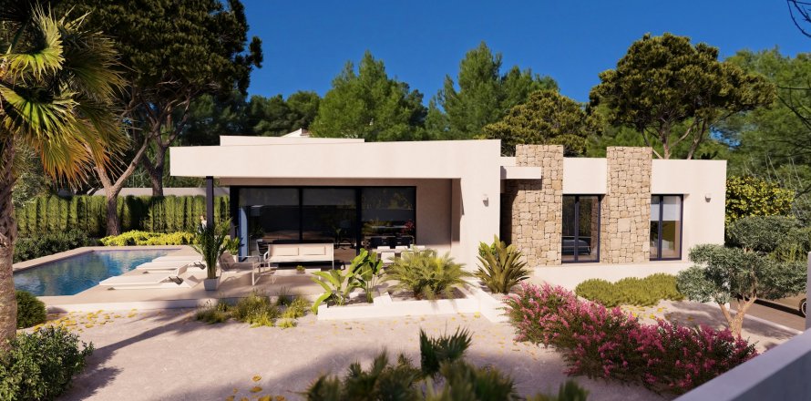 Villa à Benissa, Alicante, Espagne 3 chambres, 285 m2 No. 86554