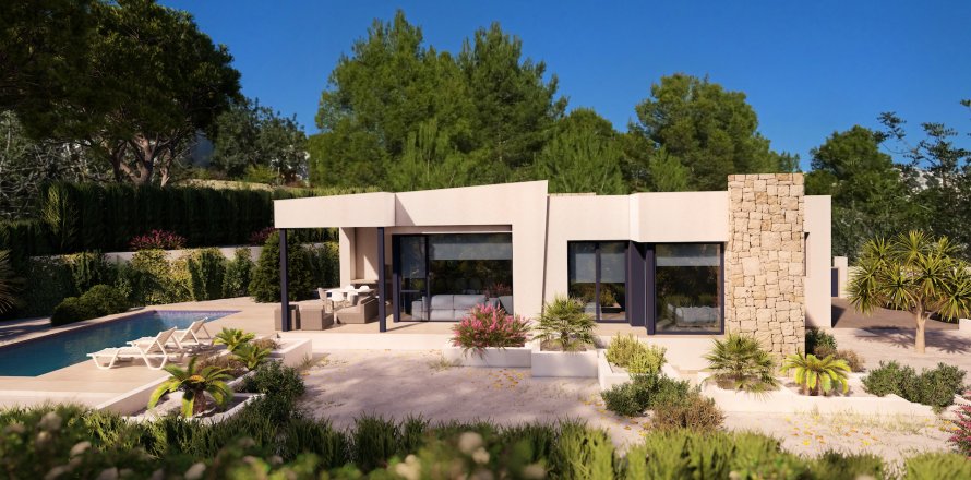 Villa Benissa, Alicante, Spanien 3 sovrum, 261 kvm. Nr. 86553