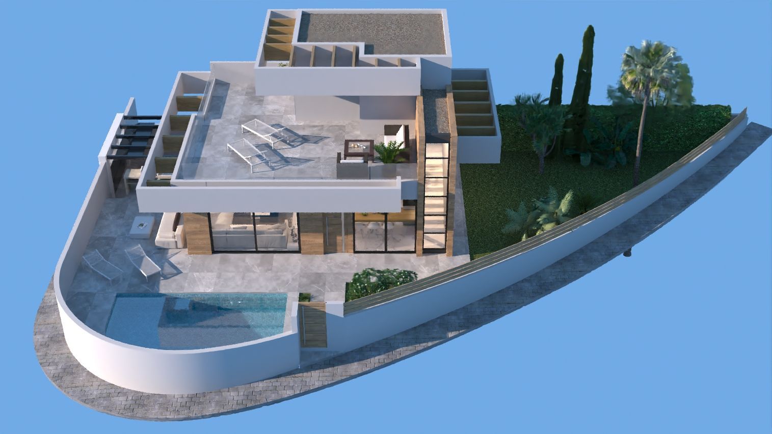Casa a Rojales, Alicante, Spagna 3 camere da letto, 189 mq. N° 95487