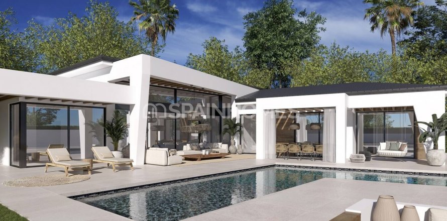 Villa Marbella, Malaga, Spanien 4 sovrum, 230 kvm. Nr. 107404