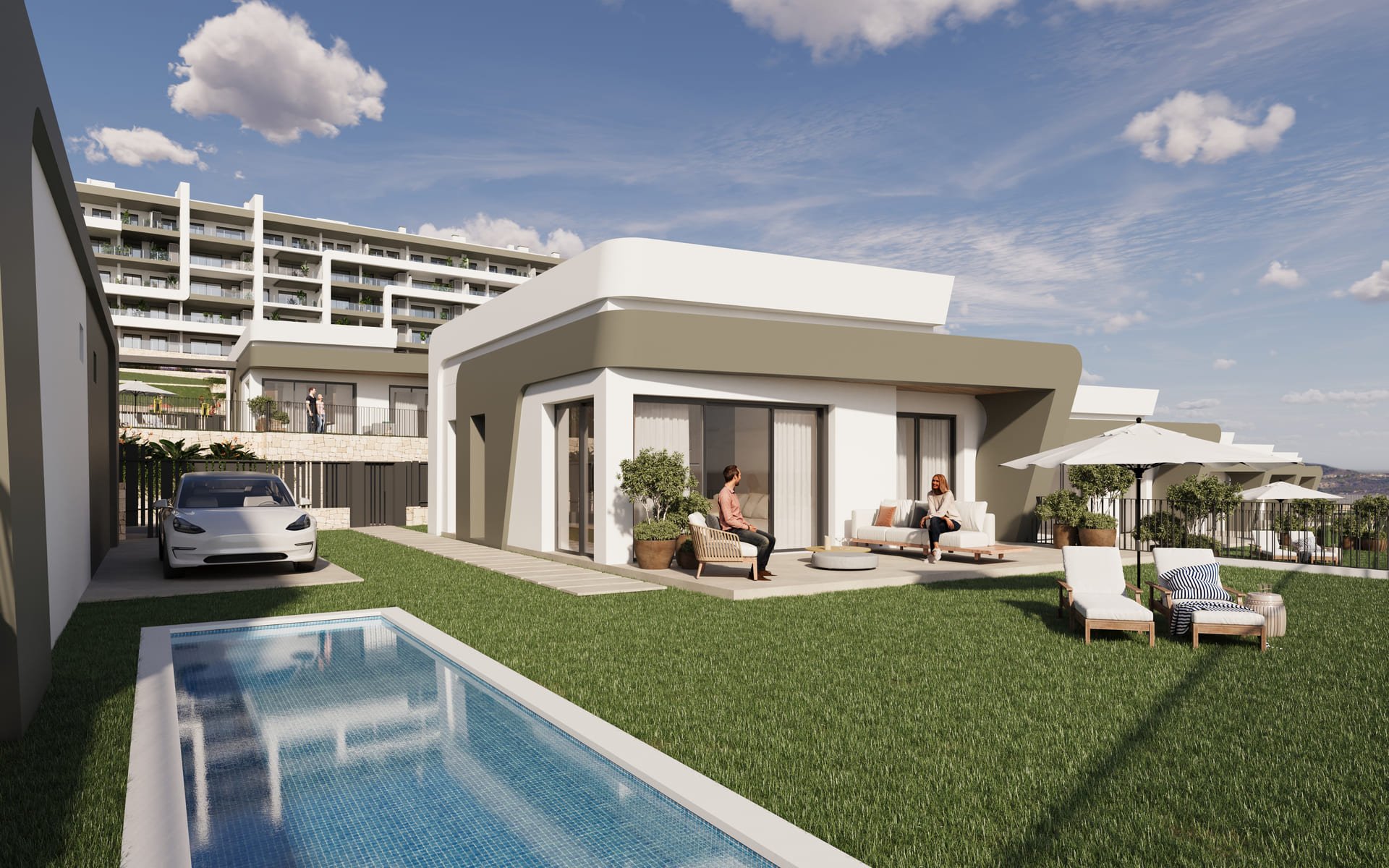 Huvila Mutxamel, Alicante, Espanja 3 makuuhuonetta, 234 m2 No. 110699