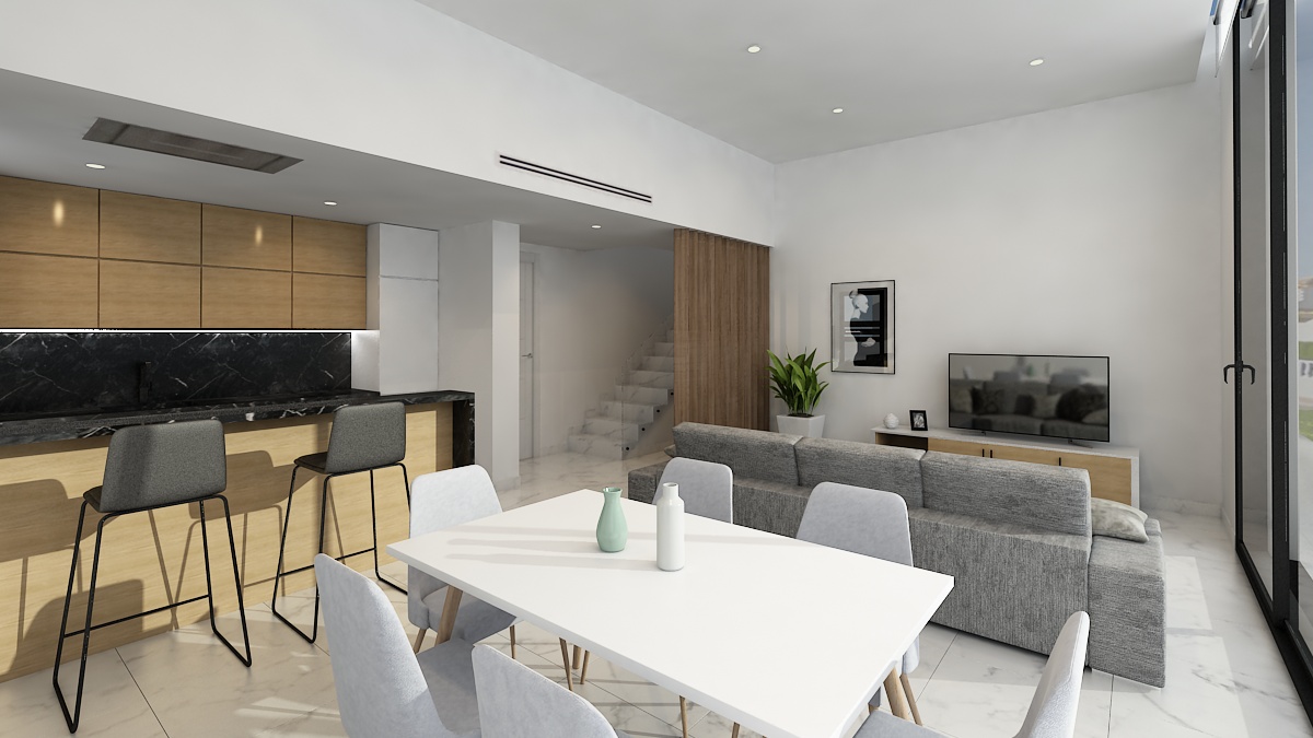 Villa à Torrevieja, Alicante, Espagne 2 chambres, 121 m2 No. 91060