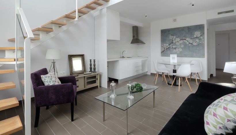 Duplex in Gran Alacant, Alicante, Spain 1 bedroom, 75 sq.m. No. 90592