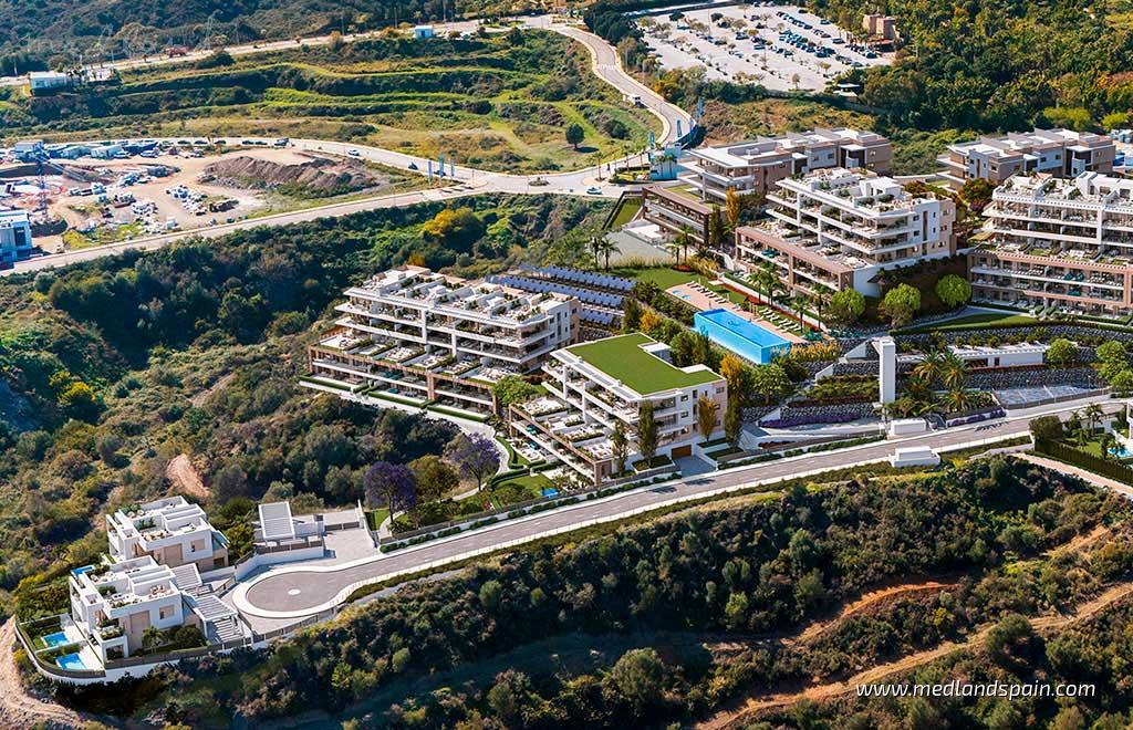 Lägenhet i Estepona, Malaga, Spanien 3 sovrum, 128 kvm. Nr. 108595