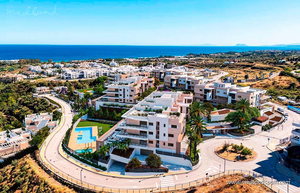 Lägenhet i Estepona, Malaga, Spanien 3 sovrum, 128 kvm. Nr. 108595