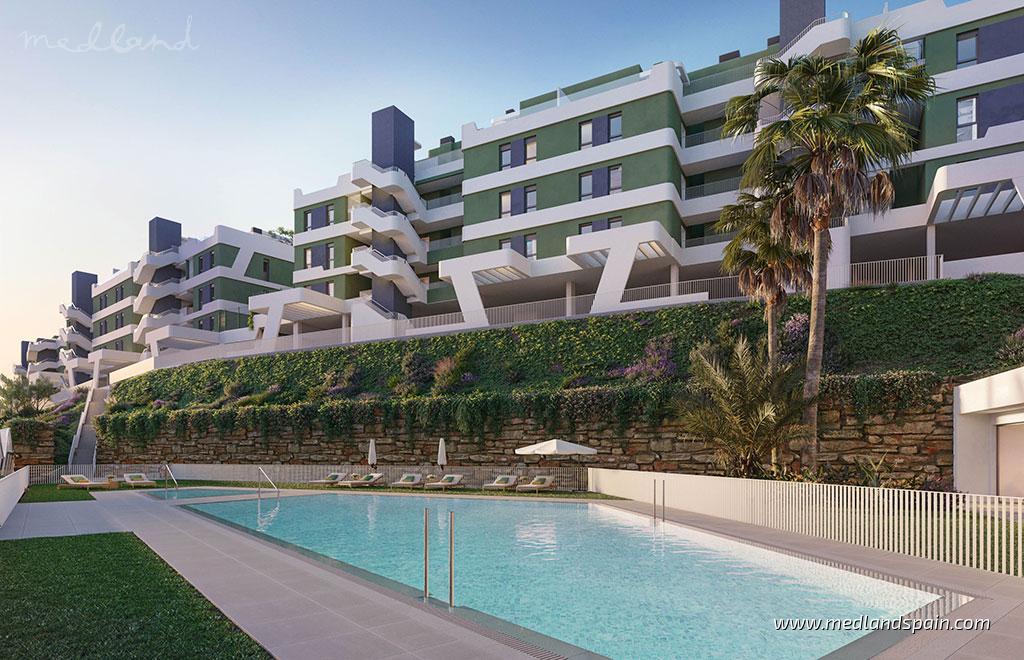 Apartamento en Mijas Costa, Málaga, España 2 dormitorios, 116 m2 No. 52932