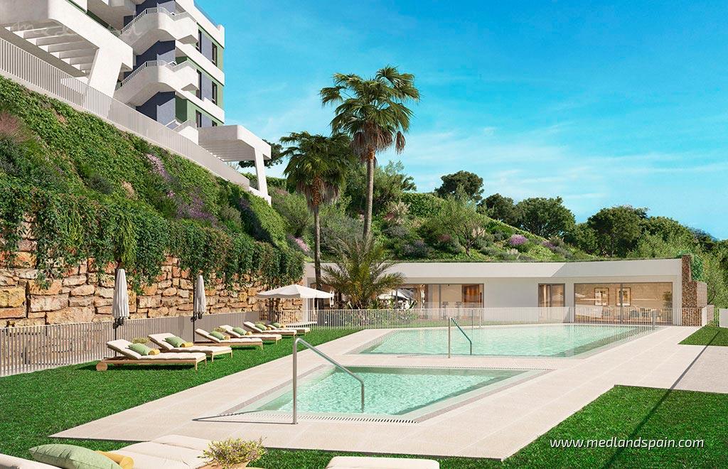 Apartamento en Mijas Costa, Málaga, España 2 dormitorios, 116 m2 No. 52932