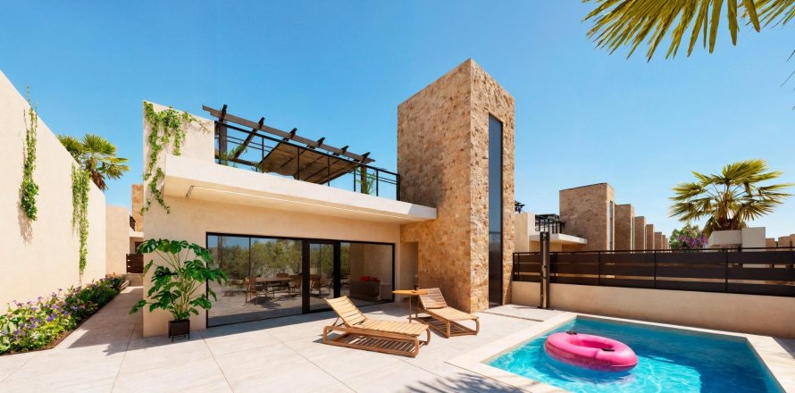 Villa Fuente Alamo, Murcia, Spanien 3 sovrum, 94 kvm. Nr. 115666