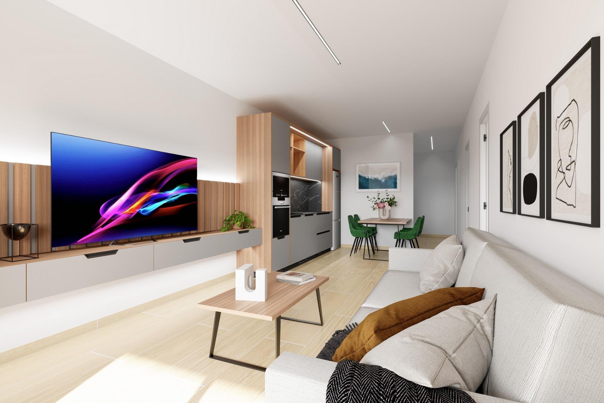 Apartamento en Guardamar del Segura, Alicante, España 2 dormitorios, 64 m2 No. 111319