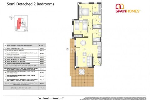 Продажа виллы в Бусот, Аликанте, Испания 3 спальни, 98м2 №55268 - фото 25