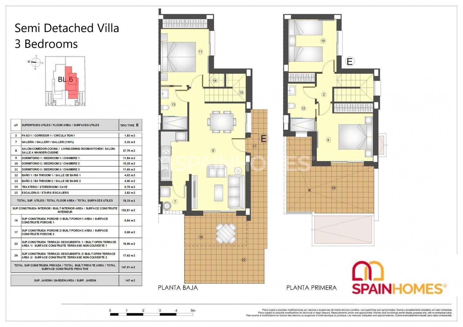 Huvila Busot, Alicante, Espanja 3 makuuhuonetta, 98 m2 No. 55268