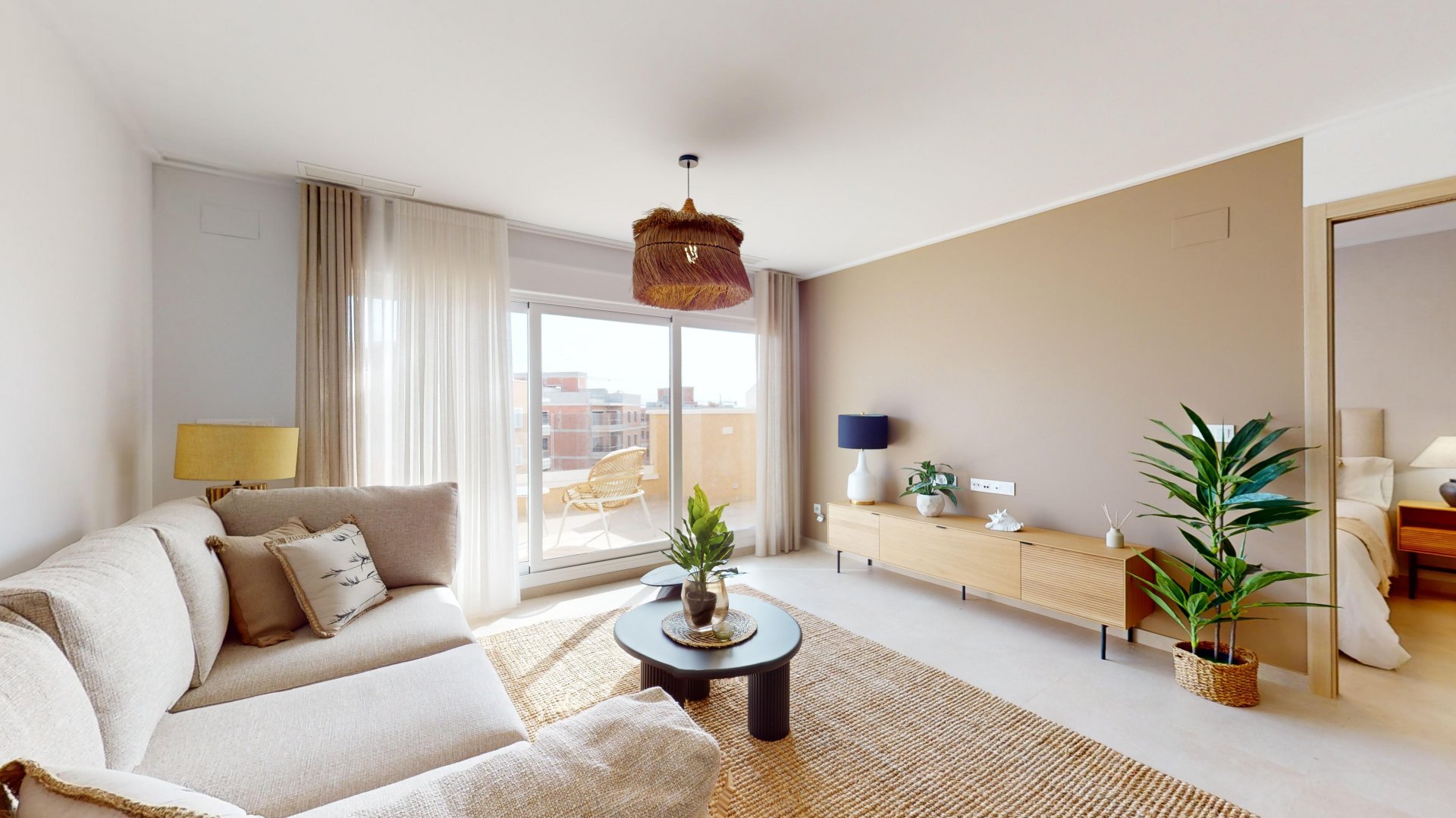 Apartment in Pilar de la Horadada, Alicante, Spain 3 bedrooms, 100 sq.m. No. 110022