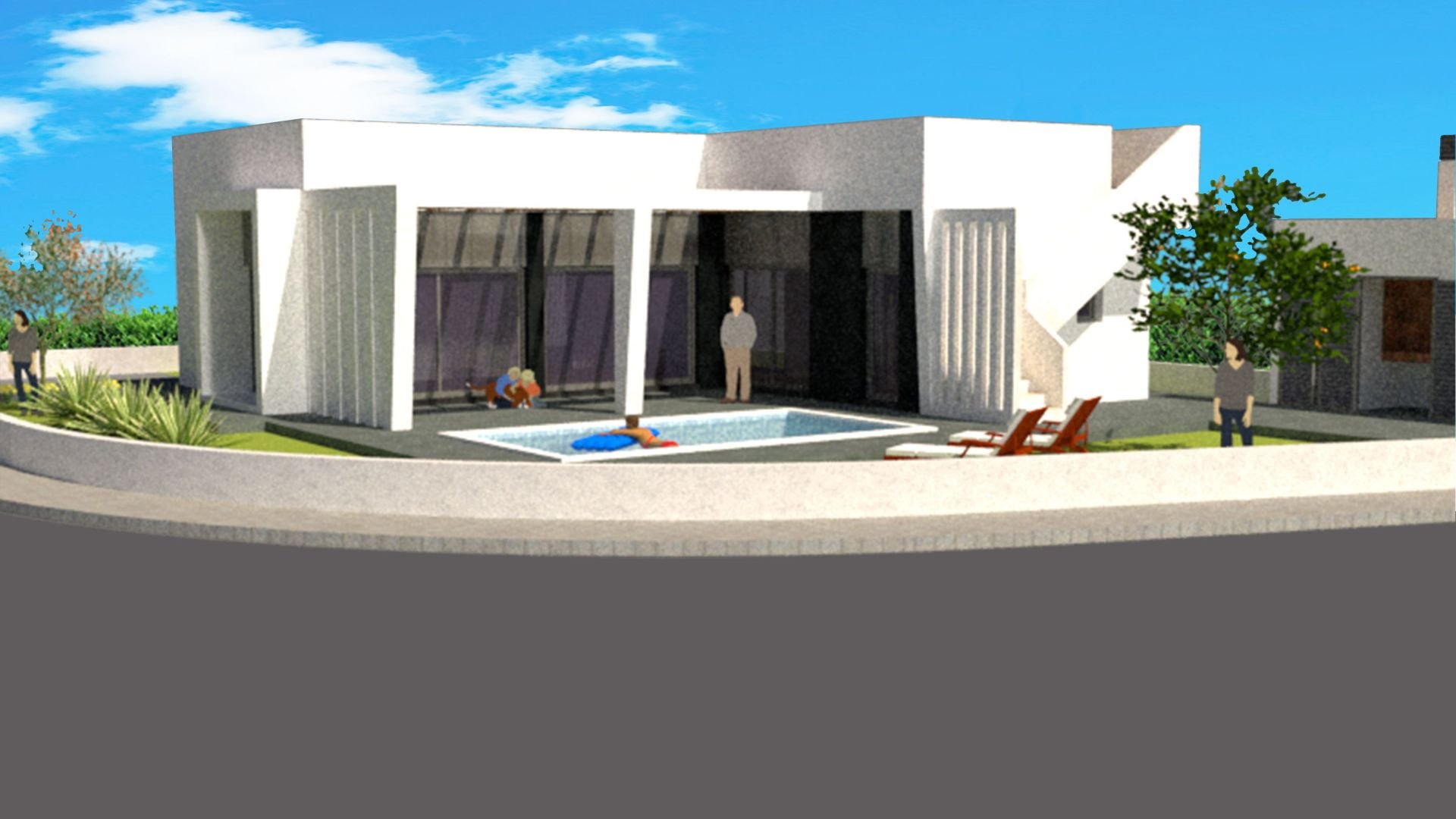House in Polop, Alicante, Spain 3 bedrooms, 150 sq.m. No. 95679