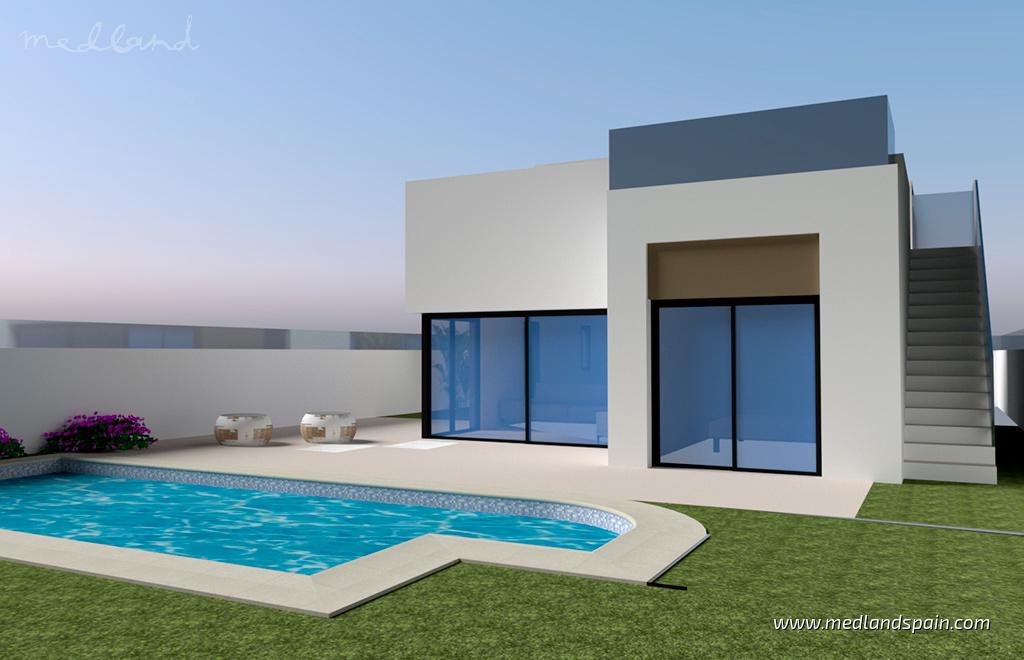 Villa i Rojales, Alicante, Spanien 3 sovrum, 102 kvm. Nr. 9829