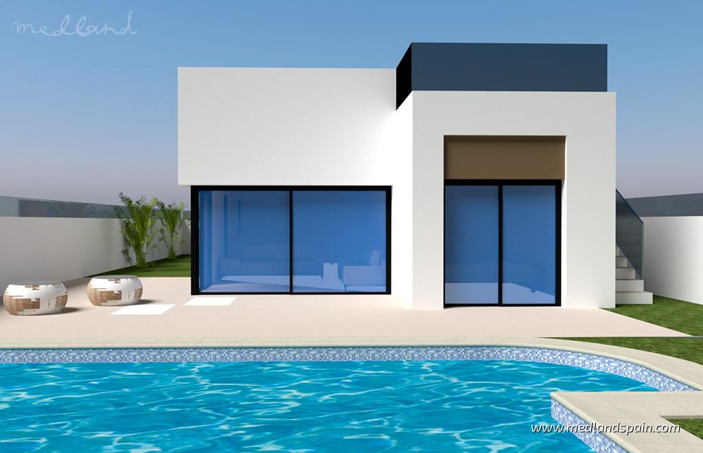 Villa i Rojales, Alicante, Spanien 3 sovrum, 102 kvm. Nr. 9829