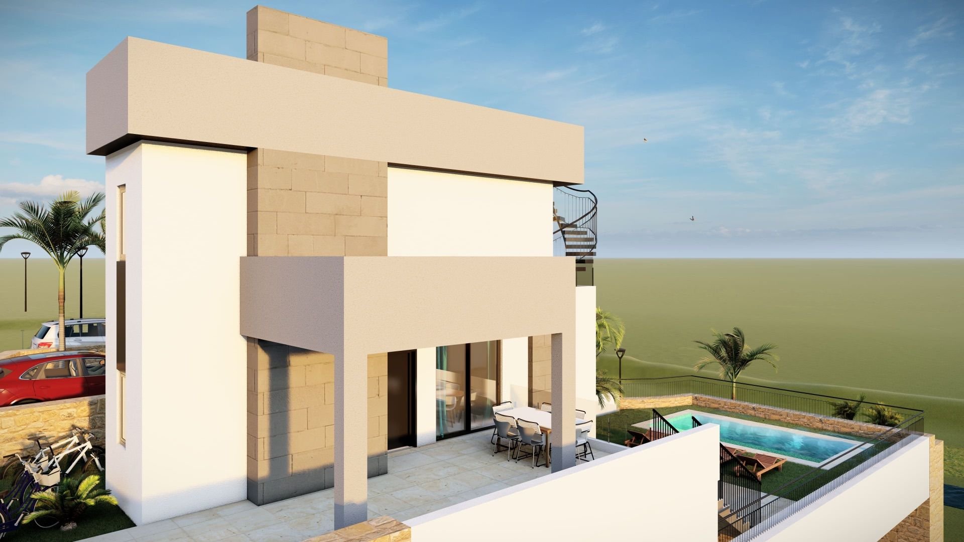 House in Algorfa, Alicante, Spain 2 bedrooms, 199 sq.m. No. 95364
