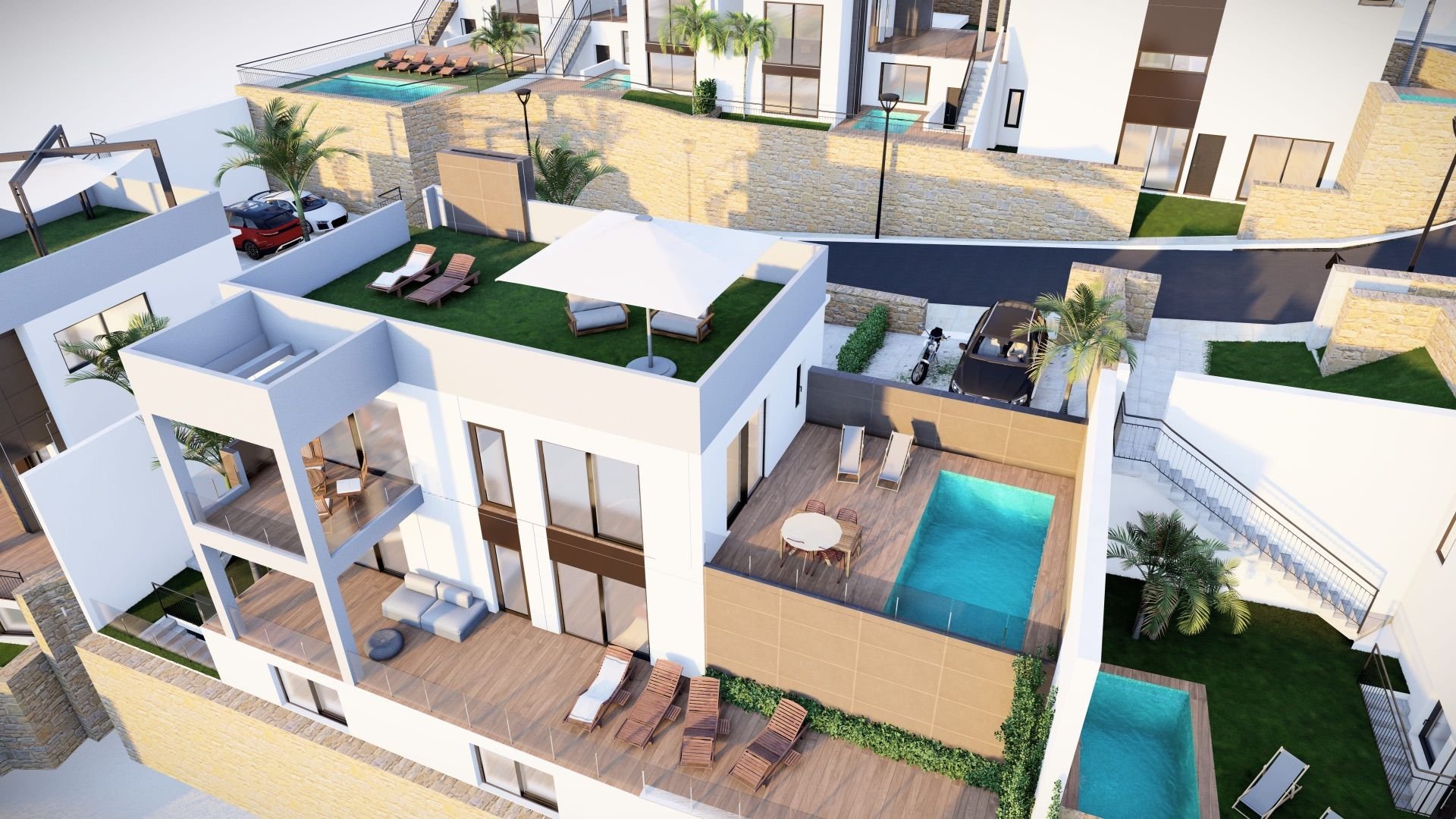 House in Algorfa, Alicante, Spain 2 bedrooms, 199 sq.m. No. 95364
