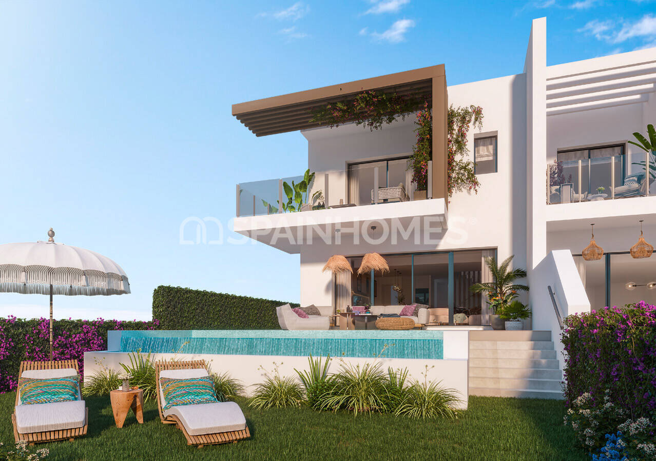 Villa i Mijas, Malaga, Spanien 3 sovrum, 119 kvm. Nr. 83618