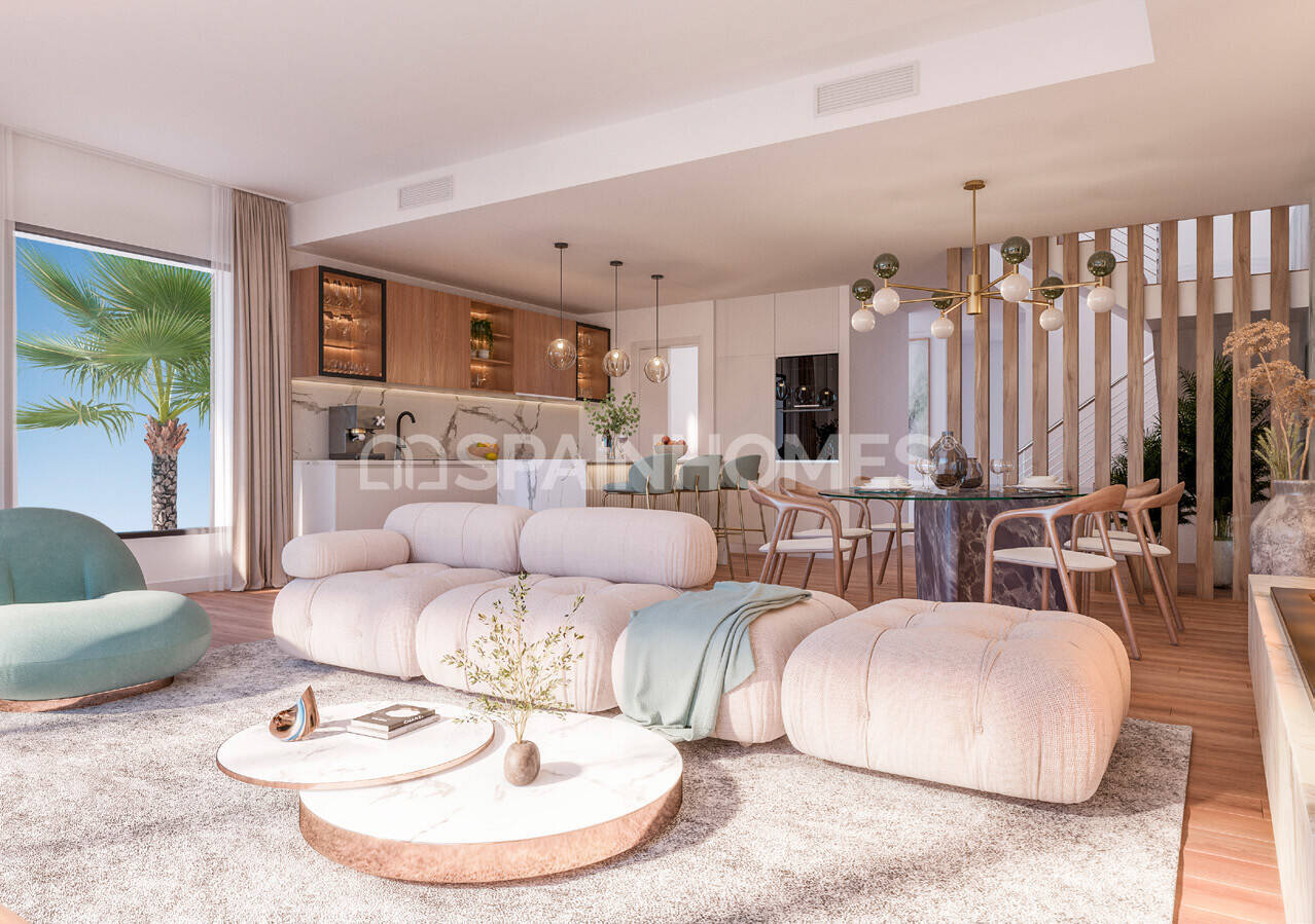 Villa i Mijas, Malaga, Spanien 3 sovrum, 119 kvm. Nr. 83618