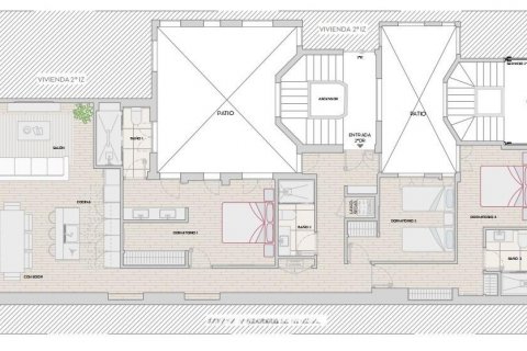 Appartamento in vendita Madrid, Spagna 3 camere da letto, 213 mq. N° 109330 - foto 17