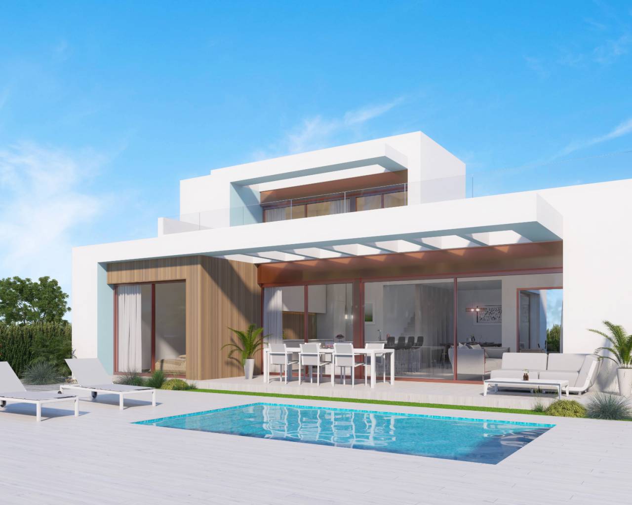 Huvila Los Montesinos, Alicante, Espanja 3 makuuhuonetta, 164 m2 No. 94060