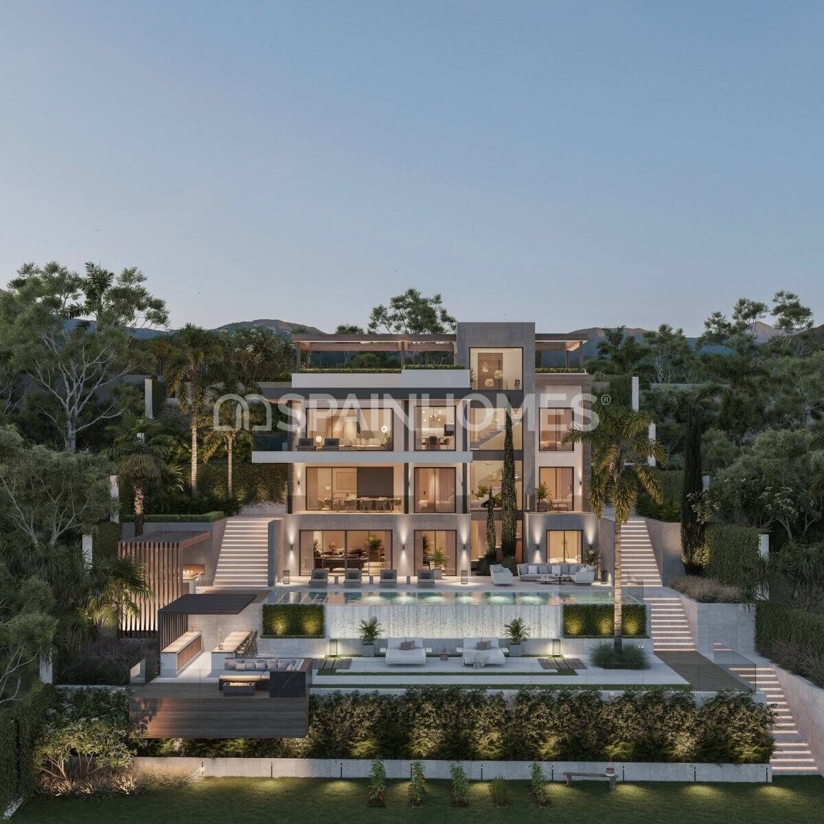 Villa à Mijas, Malaga, Espagne 5 chambres, 357 m2 No. 48545