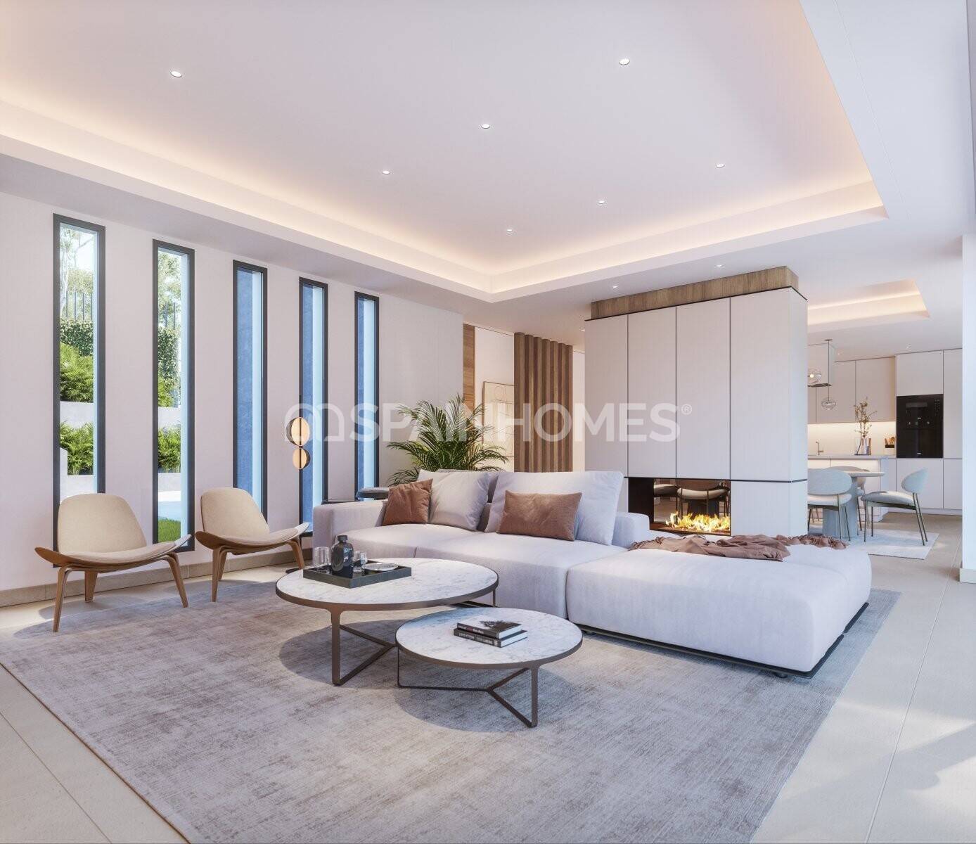 Villa à Mijas, Malaga, Espagne 5 chambres, 357 m2 No. 48545