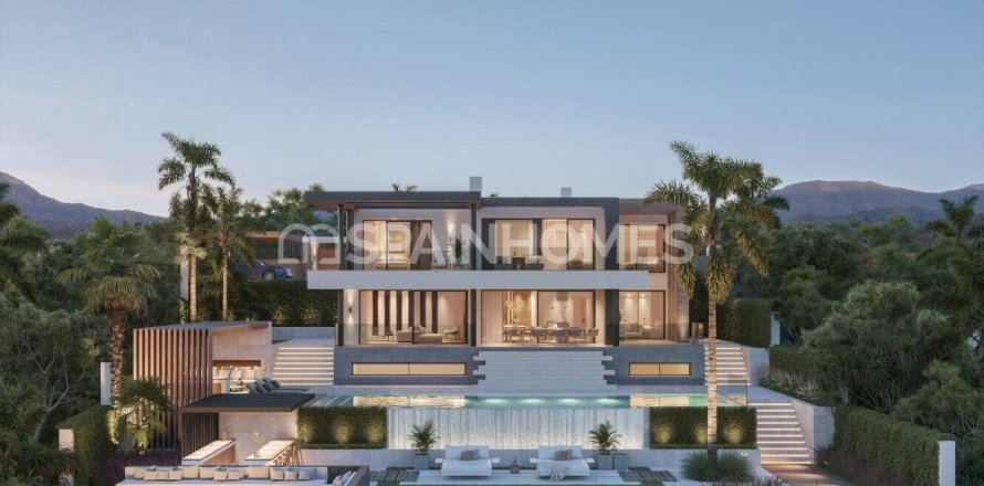 Villa in Mijas, Malaga, Spain 5 bedrooms, 399 sq.m. No. 48545