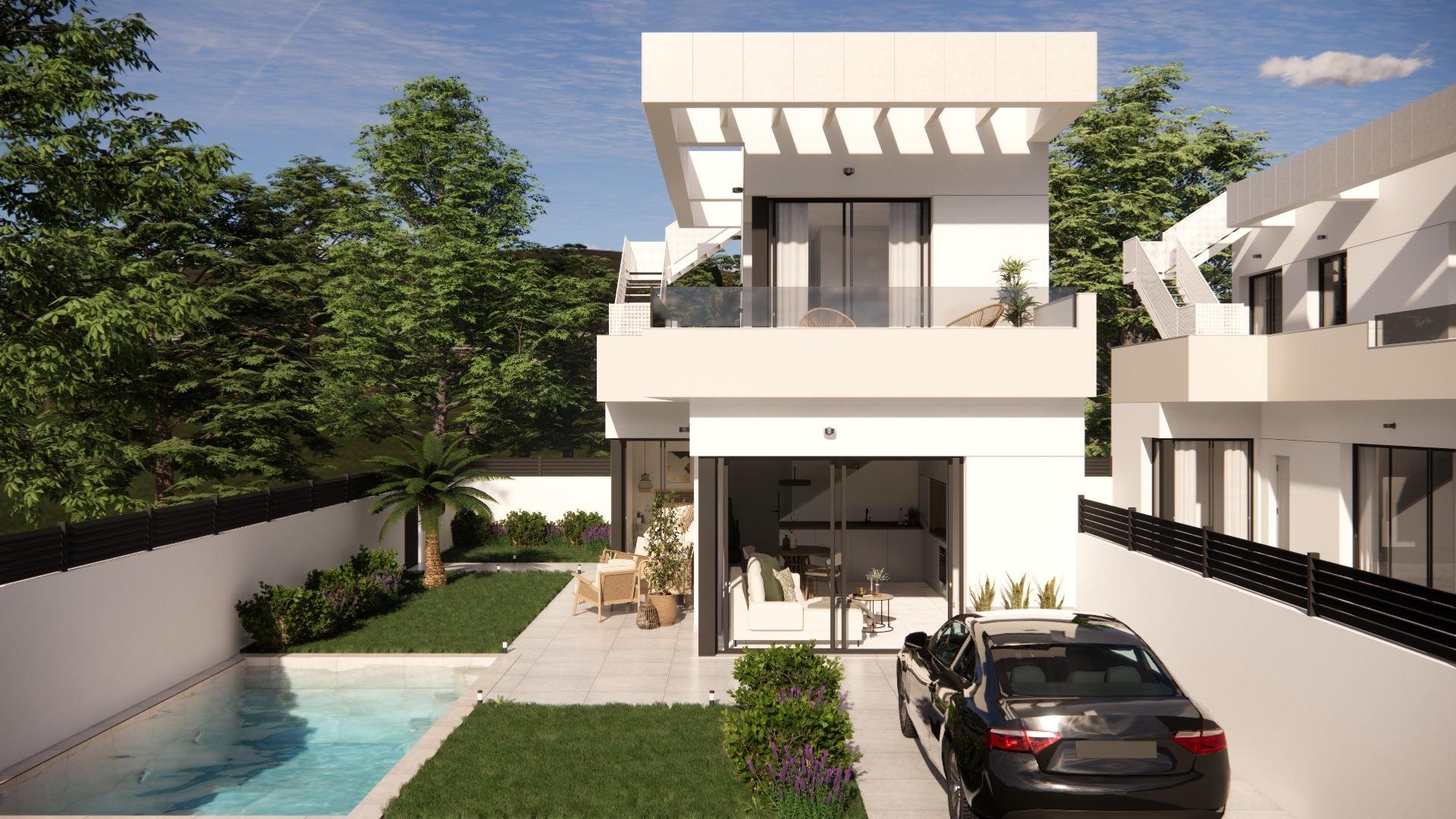 Villa a Los Montesinos, Alicante, Spagna 3 camere da letto, 90 mq. N° 111373