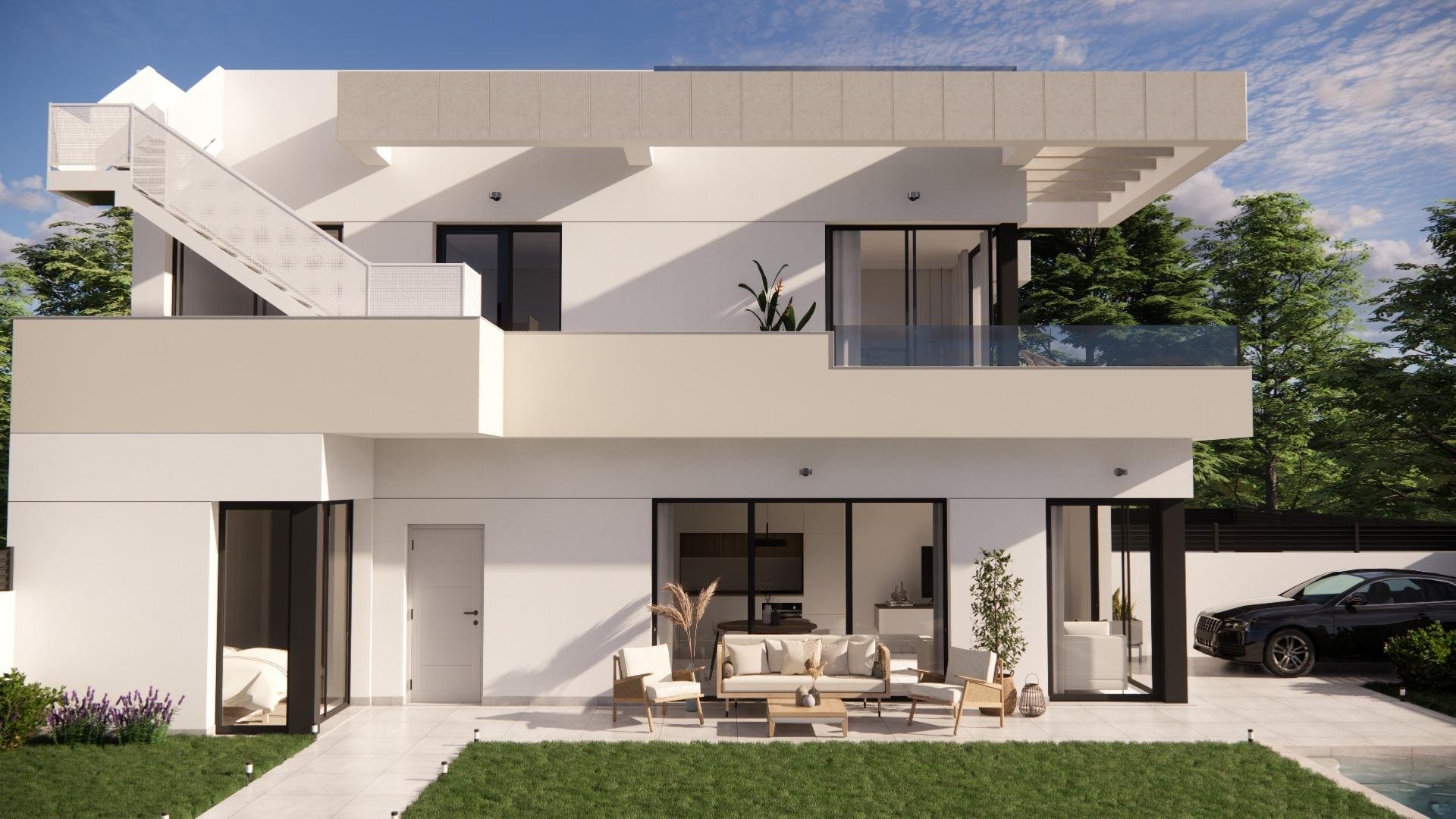 Villa a Los Montesinos, Alicante, Spagna 3 camere da letto, 90 mq. N° 111373